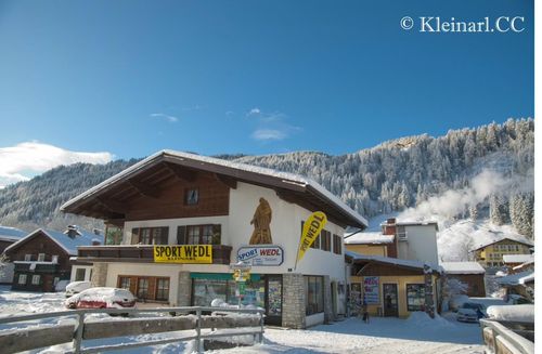 Haus-Ansicht Winter